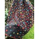 Blanket Pois Dark Grey